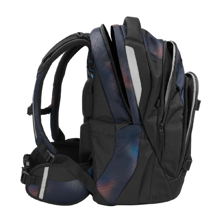COOCAZOO MATE Schulrucksack rainbow illusion